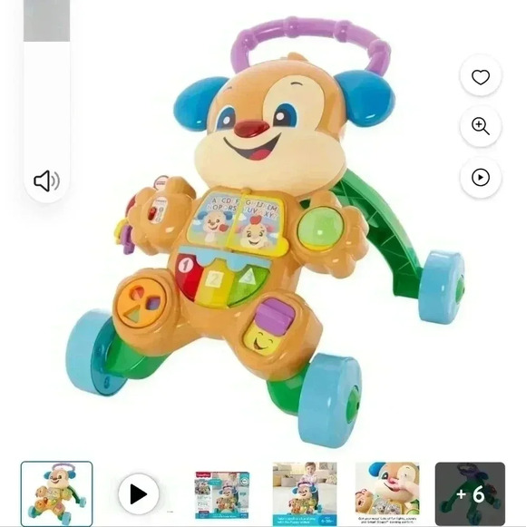 Fisher price laugh & learn puppy walker - Picture 2 of 7